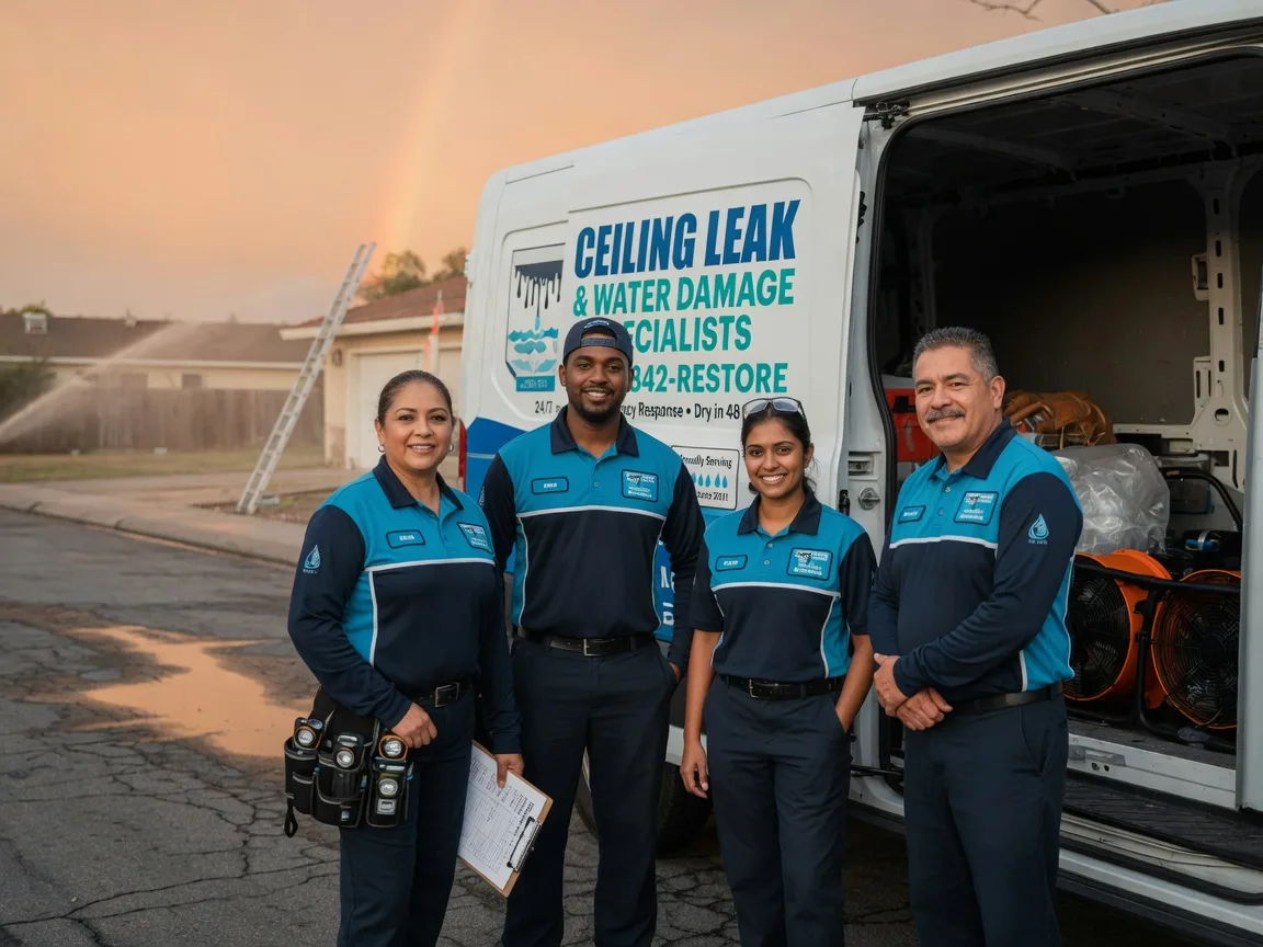 Ceiling Leak Cleanup company in Rosie, AR