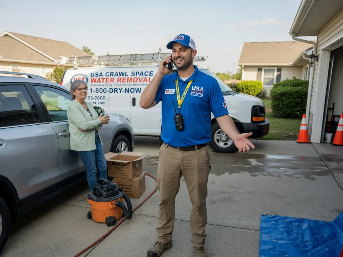 Crawl Space Water Removal Rosie, AR FAQs
